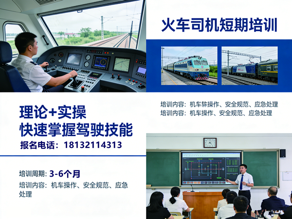 火車司機培訓(xùn)報名條件和考試流程